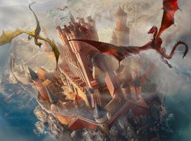 『The Rise of The Dragon』ドラゴンのイラスト