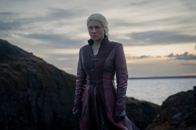 Emma D’Arcy as Queen Rhaenyra Targaryen